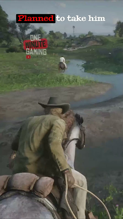 RDR2 - When you try to catch Jamie before the cutscene