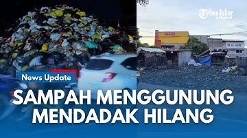 GERCEP KANG FARHAN !!! Sampah Menggunung TPS Gunung Batu Timur Sekejap Mendadak Hilang