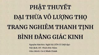 Tụng Kinh Vô Lượng Thọ Trang Nghiêm Thanh Tịnh Bình Đẳng Giác - Tiếng Việt