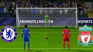 Chelsea Vs Liverpool Penalty shootout | M.Salah Vs Havertz | Penalty shootout - 2023