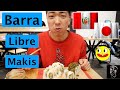 JAPANESE 🇯🇵 trying all you can eat makis 😋 in Lima! 🇵🇪
