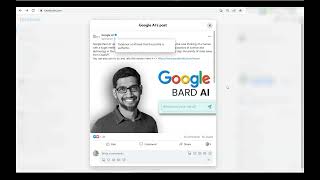 WARNING Fake Google Bard AI Facebook Pages