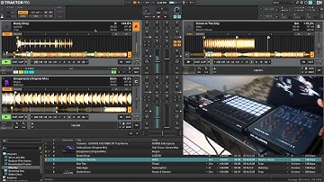 Mayday Mix on Traktor with MIDI Controllers