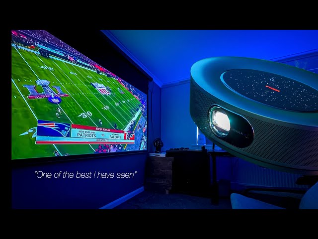 Nebula Cosmos Max 4K All in One Smart Projector   Wow   Stunning!!