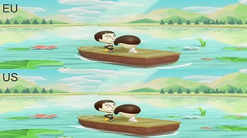 Miitopia - Park Outing: On Fire EU and US Dialogue Differences