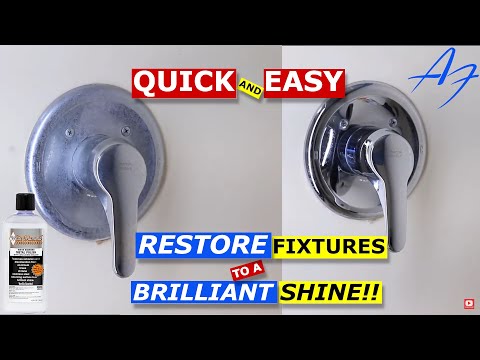 How To Refinish Chrome Bathroom Fixtures?