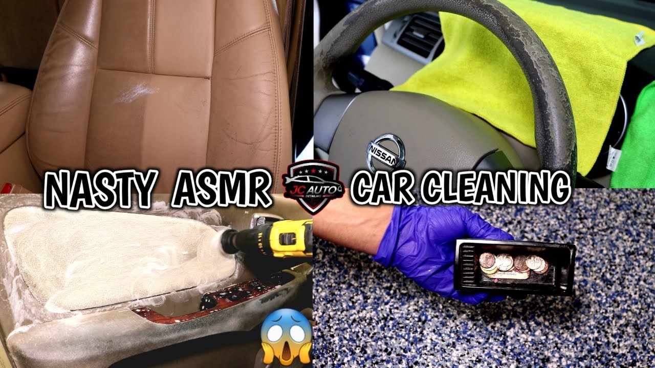 Car Detailing Satisfying cleaning in ASMR STYLE!! YouTube