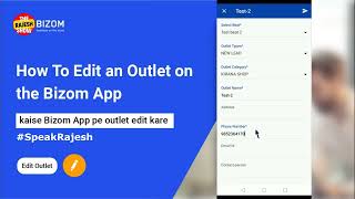 Bizom: How To Edit an Outlet on the Bizom App | The Retail Intelligence Platform screenshot 5