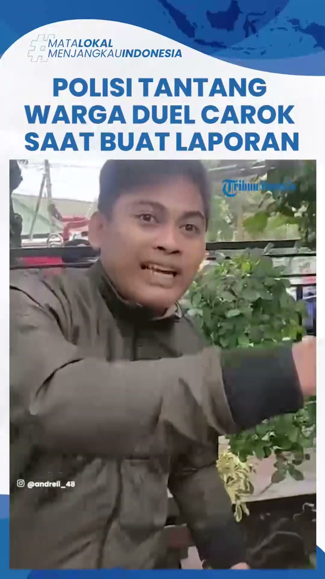 Viral Polisi di Sumenep Ngamuk Diduga Tantang Warga Duel Carok saat Buat Laporan Kehilangan STNK