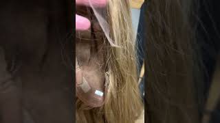 Hand Tied Wig With Russian Blond Hair