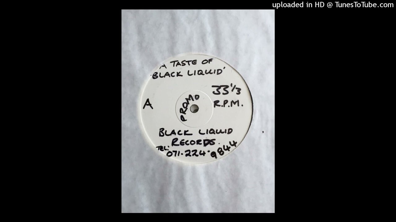 Unknown Artist - Untitled (A Taste Of Black Liquid - B) (1995