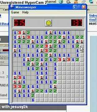Me Winning at Minesweeper (Intermediate)