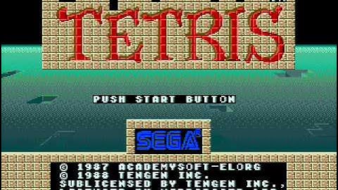 Music Tetris Theme (Mega Drive)
