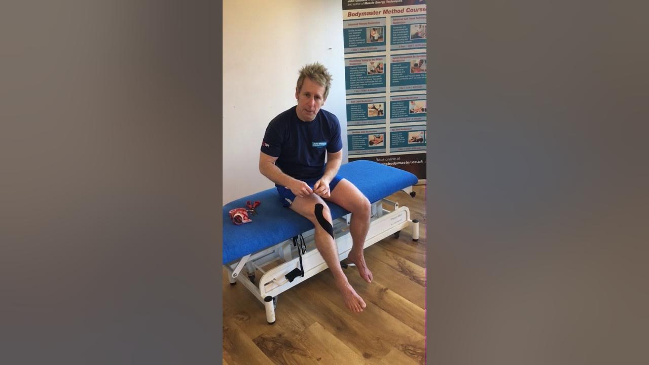 Kinesio Tape Full Knee Selfsupport technique for Patella Femoral Pain