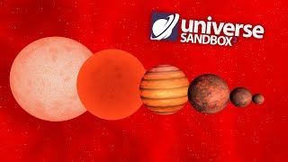 Making Mars Into A Star, Universe Sandbox ²