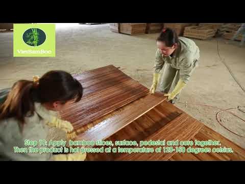 Bamboo Lumber Production - Sustainable Board Manufacturing