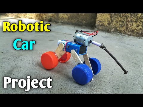 How to make a simple vibrating car || (school project)