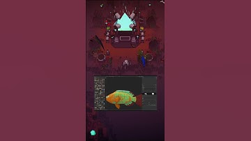 rainbow parrotfish #godot #gamedev