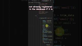 Avoid duplicate user registration - PHP