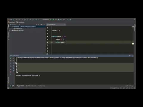 Python Basics - 8 -  while loops