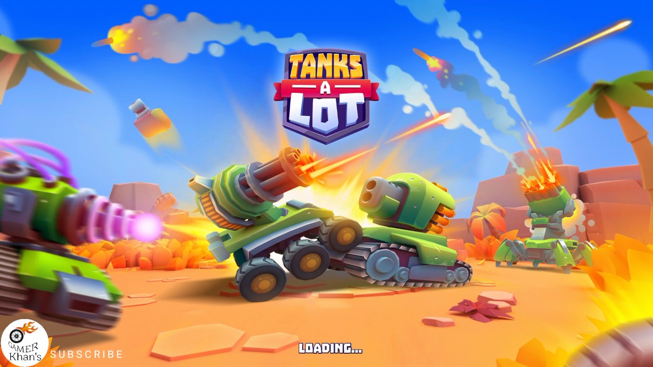 Tanks A Lot! Realtime Multiplayer Battle Arena Action Gameplay