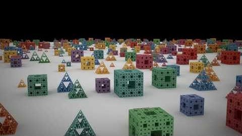 Flying above Fractals I