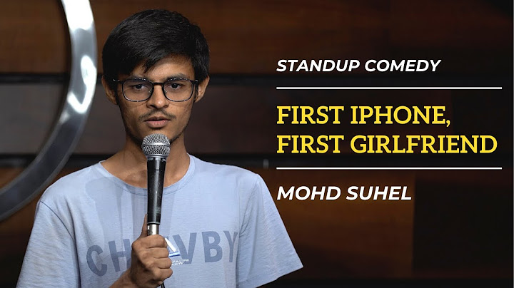 First iPhone, First Girlfriend | Stand Up Comedy by Algorithm Comedian