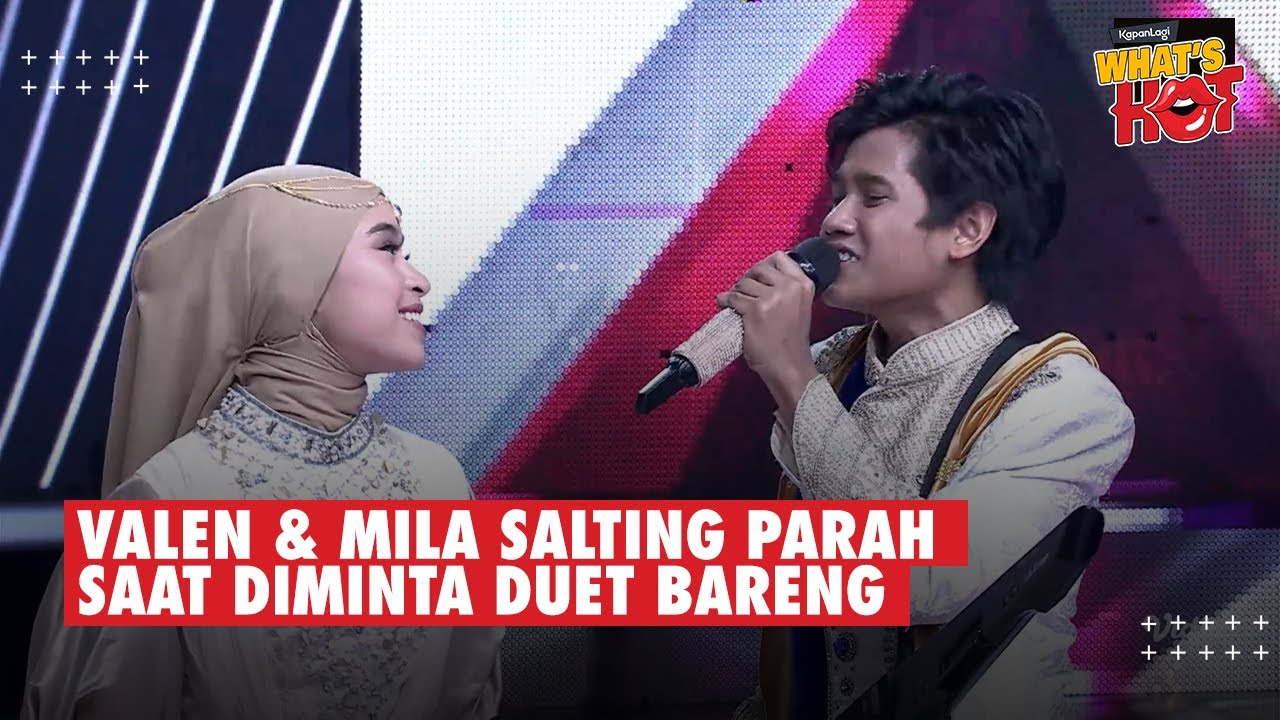 Kata Lesti, Valen Punya Aura Buaya Darat - Bikin Mila Salting Saat Duet Bawakan 'Gulali' 