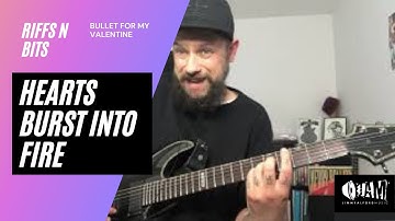 Bullet For My Valentine: Hearts Burst Into Fire. | Guitar Lesson. | Jimmy Kane Guitar