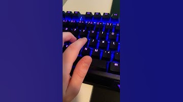 Razer Blackwidow V3 keyboard Sound Test