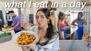what I eat in a day...I lost 30lbs (realistic + lazy high protein meals)