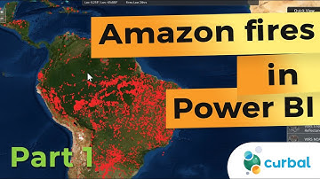 [1/1] Visualizing Amazon Fires 🔥 in Power BI: Get data and model it.