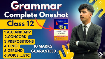 English Grammar Complete Oneshot🔥💯 | Class 12