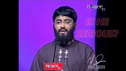 Yasir Qadhi Impersonator on Zakir Naik