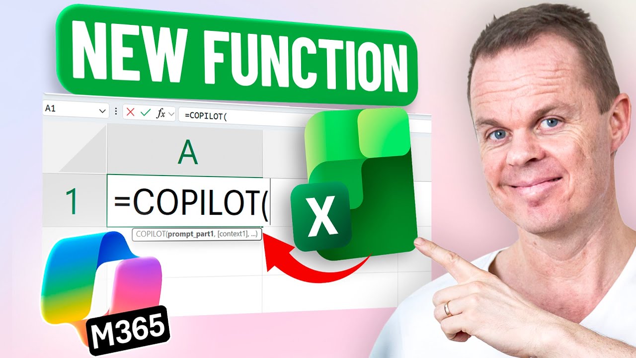 How to Use the =COPILOT Function in Excel - YouTube