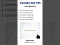 5 Google Ads Tips to Improve Your Campaigns | #Shorts