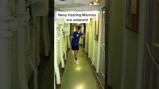 MARINES HIDE FROM NAVY!! #SHORTS