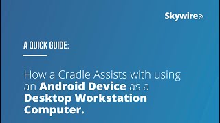 Zebra TC53 Workstation Cradle Demonstration