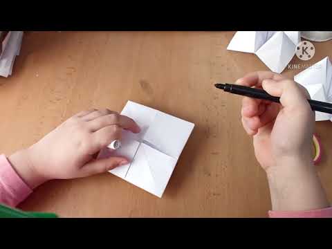 IGRICA OD PAPIRA- ŽABICA/ PAPER GAME- FROG