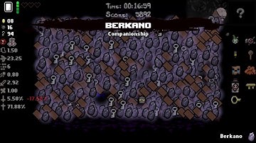 Jera + Blank Card + Battery = Item Spam - The Binding of Isaac Afterbirth+
