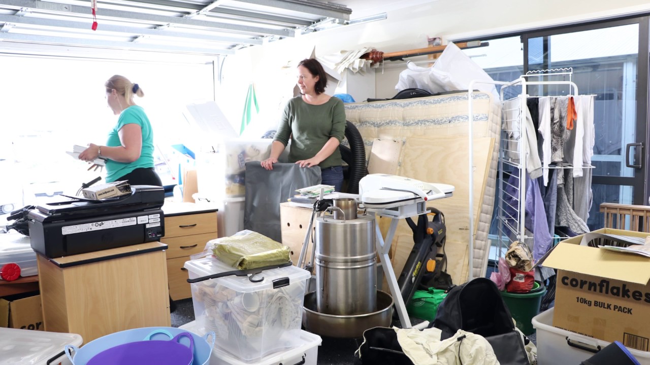 Garage Declutter - part one - YouTube