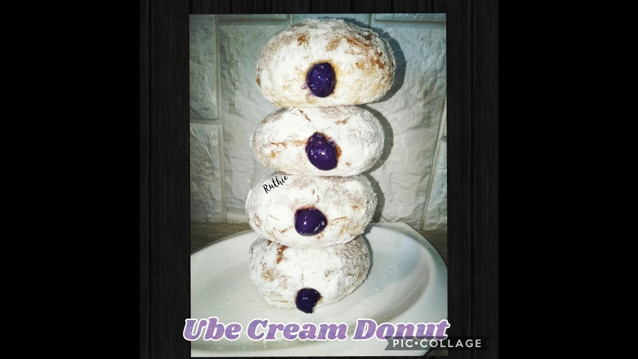 Ube Cream Donut