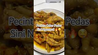 CEKER KECAP PEDAS NAMPOL 🔥Masakan Simple Tapi Enaknya Gila Poll #cooking #shortvideo