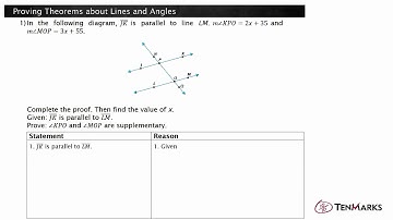 Proving Theorems about Lines and Angles: G-CO.9