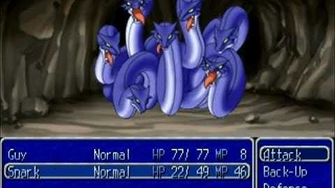 Final Fallacy (RPG Maker 2000 game) Part 3: First Boss, Salam, and revenge