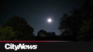 Rare lunar events coincide in 'blue micromoon'