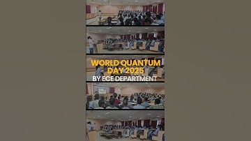 World Quantum Day 2025 l JIET Universe #shorts #university #jodhpur