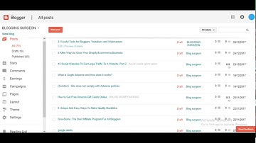 How to add new admin/author to Blogger Blog