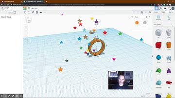 Basic Ring Tutorial in TinkerCAD 3D