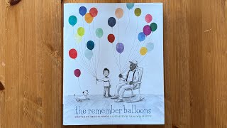 Ash reads The Remember Balloons by Jessie Oliveros illustrated by Dana Wulfekotte
